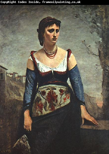  Jean Baptiste Camille  Corot Agostina2